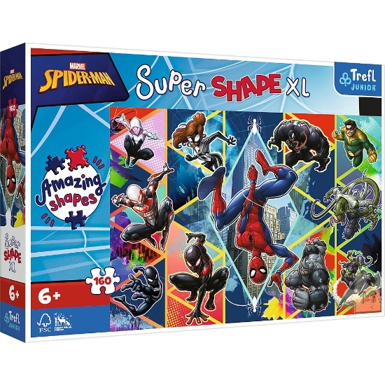 Imagine Puzzle Trefl Primo Super Shape XXL 160 Spiderman