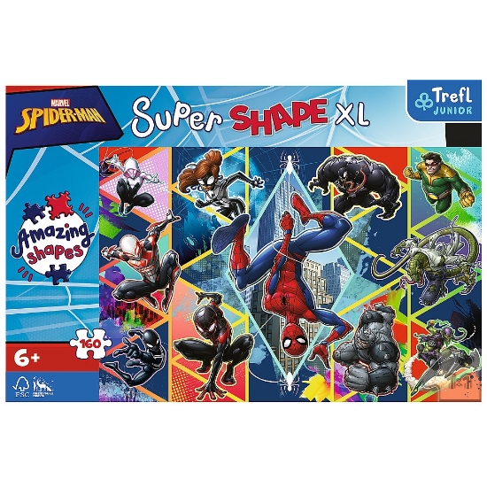 Imagine Puzzle Trefl Primo Super Shape XXL 160 Spiderman