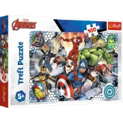 Imagine Puzzle Trefl 100 Avengers Răzbunătorii faimoși