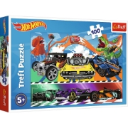 Imagine Puzzle Trefl 100 Hot Wheels Mașinile de curse