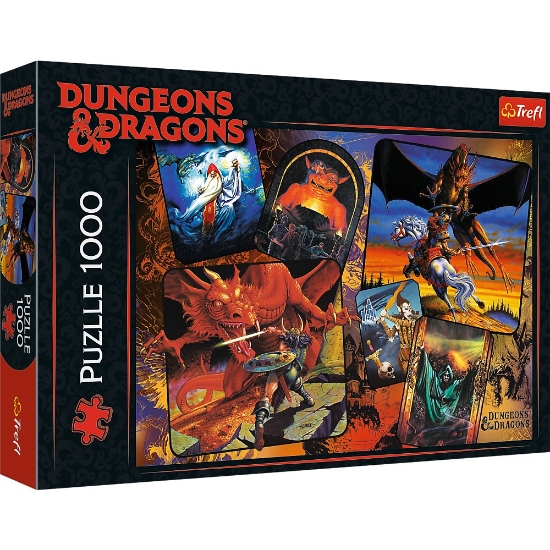 Imagine Puzzle Trefl 1000 Dungeons Dragons