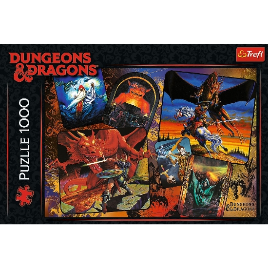 Imagine Puzzle Trefl 1000 Dungeons Dragons