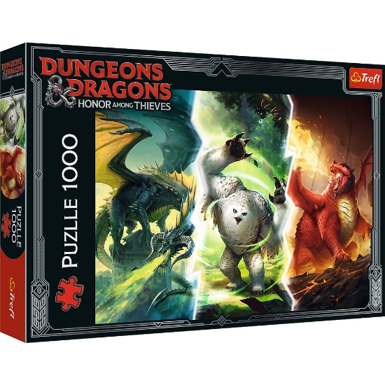 Imagine Puzzle Trefl 1000 Dungeons Dragons Legendele misterioase