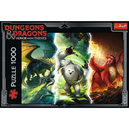 Imagine Puzzle Trefl 1000 Dungeons Dragons Legendele misterioase