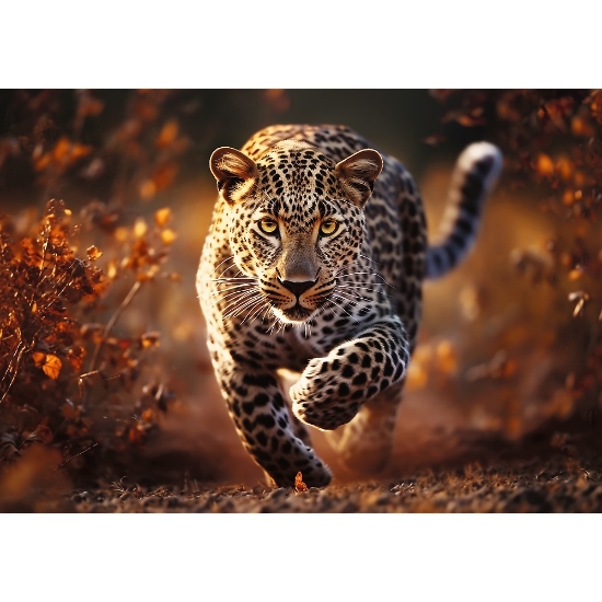 Imagine Puzzle Trefl 1000 Premium Plus Photo Odyssey Leopard