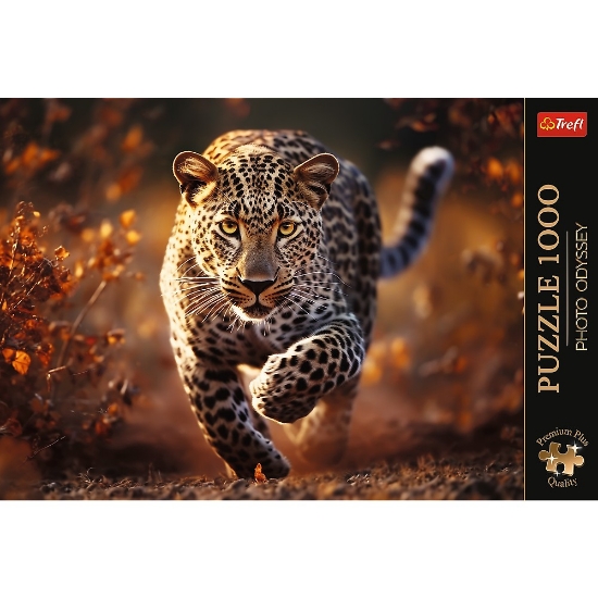 Imagine Puzzle Trefl 1000 Premium Plus Photo Odyssey Leopard
