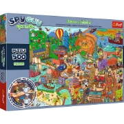 Imagine Puzzle Trefl 500 Spy Guy Obiecte pierdute în Europa