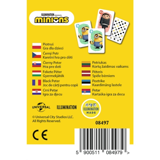 Imagine Joc de cărți Păcălici Minionii