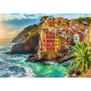 Imagine Puzzle Trefl 1000 Premium Plus Photo Odyssey Orașul Riomaggiore