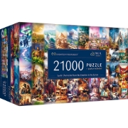 Imagine Puzzle Trefl UFT 21000 Cronici pământești – De la creație la viitor