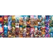 Imagine Puzzle Trefl UFT 21000 Cronici pământești – De la creație la viitor