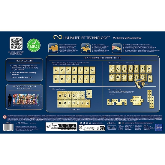 Imagine Puzzle Trefl UFT 21000 Cronici pământești – De la creație la viitor