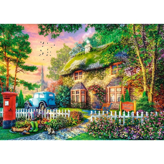 Imagine Puzzle Trefl 1000 Premium Plus Tea Time Căsuța Stoney Lane