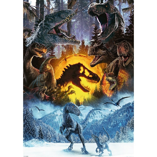 Imagine Puzzle Trefl 1000 Jurassic World în Lumea Jurassic Park
