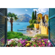 Imagine Puzzle Trefl 1000 Vedere Lacul Como