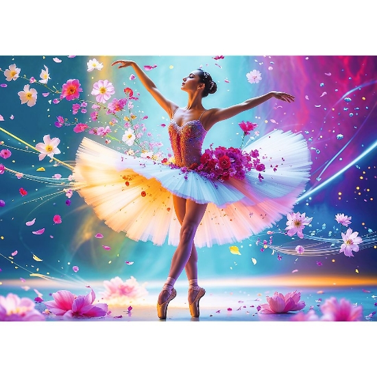 Imagine Puzzle Trefl 1000 Balerina dansatoare