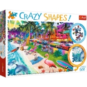 Imagine  Puzzle Trefl 600 forme ciudate Miami Beach