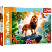 Imagine Puzzle Trefl 200 Regele Junglei