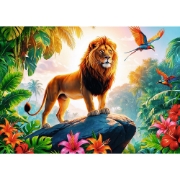 Imagine Puzzle Trefl 200 Regele Junglei