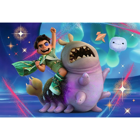 Imagine Puzzle Trefl 100 Disney Pixar Elio și aventura spațială