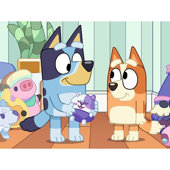 Imagine Puzzle Trefl 30 Distracție cu Bluey