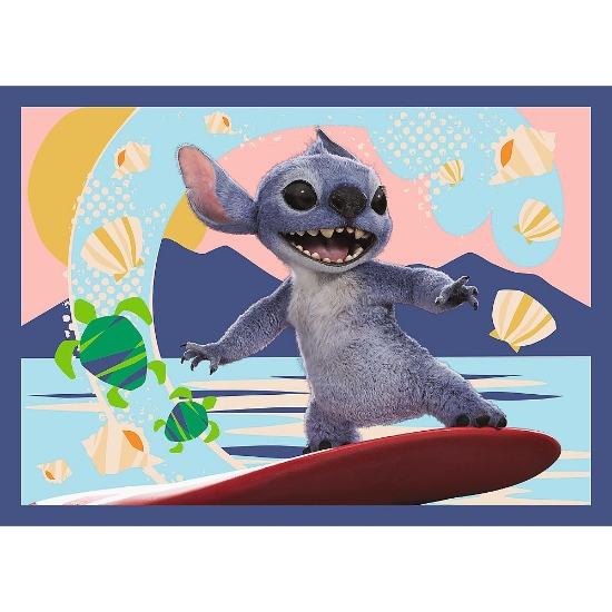 Imagine Puzzle 4in1 Disney Lilo și Stitch vacanța în Hawaii