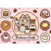 Imagine Puzzle Trefl 500 Pusheen la cafenea