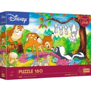 Imagine  Puzzle Trefl 160 Bambi și prietenii pădurii