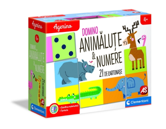 Imagine Agerino Domino Animăluțe & Numere