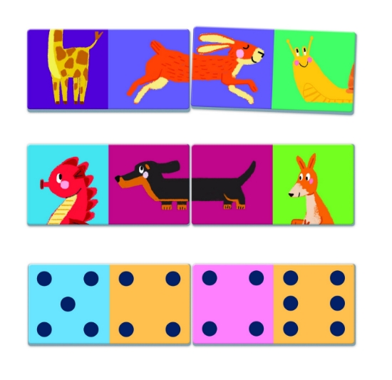 Imagine Agerino Domino Animăluțe & Numere