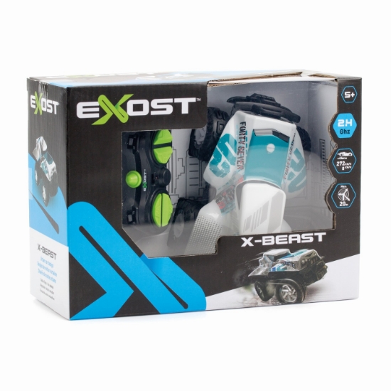 Imagine SILVERIT EXOST MASINA CU TELECOMANDA X MONSTER ALBA