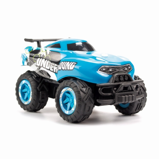 Imagine SILVERIT EXOST MASINA CU TELECOMANDA X MONSTER ALBASTRA