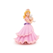 Imagine PAPO FIGURINA PRINTESA CU PISICA