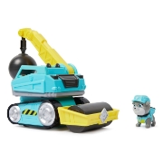 Imagine Patrula Căţeluşilor Rubble and Crew Motor şi tractorul cu bila de demolare