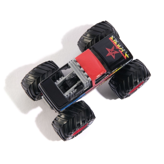 Imagine Monster Jam mașinuța metalică Excaliber scara 1 la 64