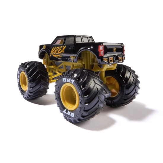 Imagine Monster Jam mașinuța metalică Kane Brown K-Rex scara 1 la 64