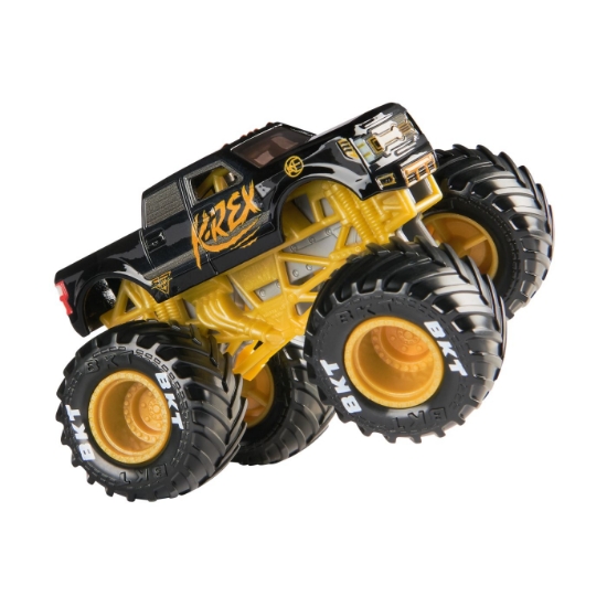 Imagine Monster Jam mașinuța metalică Kane Brown K-Rex scara 1 la 64