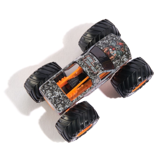 Imagine Monster Jam mașinuța metalică Bad Company scara 1 la 64