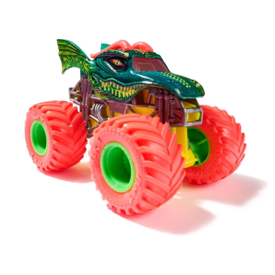 Imagine Monster Jam mașinuța metalică Dragon scara 1 la 64