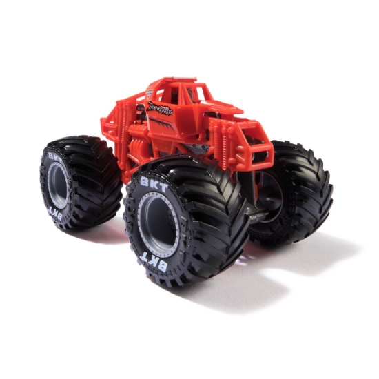 Imagine Monster Jam mașinuță metalică Thunder Roarus scara 1 la 64