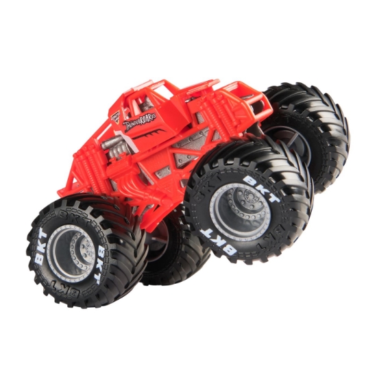 Imagine Monster Jam mașinuță metalică Thunder Roarus scara 1 la 64