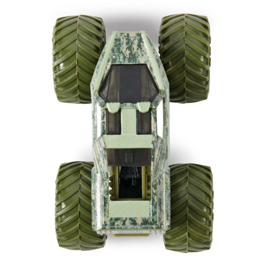 Imagine Monster Jam set 2 mașinuțe metalice Shaker și Soldier Fortune scara 1:64