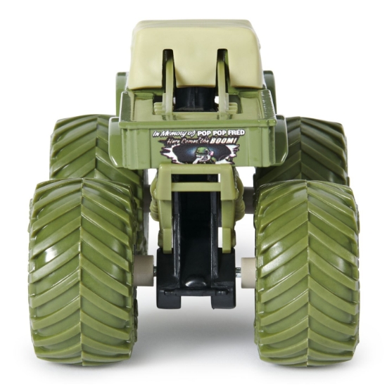 Imagine Monster Jam set 2 mașinuțe metalice Shaker și Soldier Fortune scara 1:64