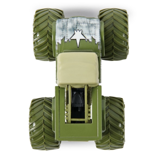 Imagine Monster Jam set 2 mașinuțe metalice Shaker și Soldier Fortune scara 1:64