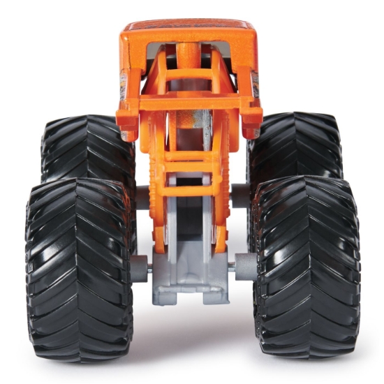 Imagine Monster Jam set 2 mașinuțe metalice Bog Hog și King Sling scara 1:64