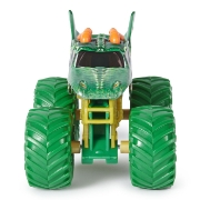 Imagine Monster Jam set 2 mașinuțe metalice Dragon și Tempest Speed scara 1:64