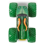 Imagine Monster Jam set 2 mașinuțe metalice Dragon și Tempest Speed scara 1:64