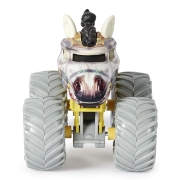 Imagine Monster Jam set 2 mașinuțe metalice Dragon și Tempest Speed scara 1:64
