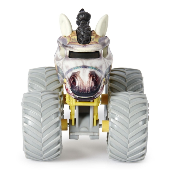 Imagine Monster Jam set 2 mașinuțe metalice Dragon și Tempest Speed scara 1:64