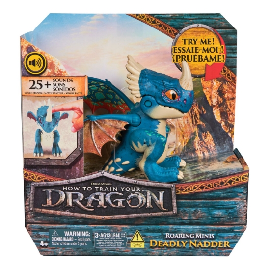 Imagine CUM SA ITI DRESEZI DRAGONUL FIGURINA DRAGON DEADLY NADDER CU SUNETE